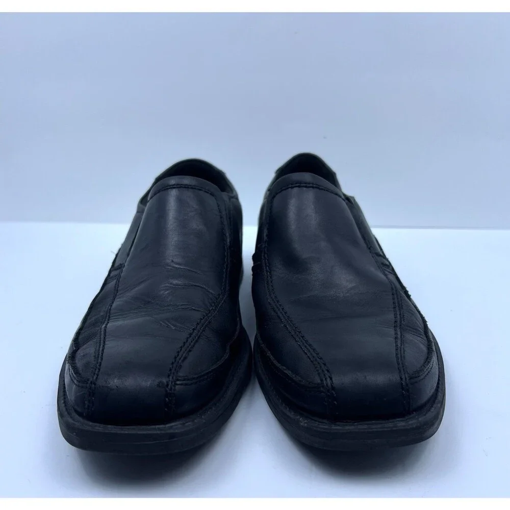 Rockport Style Leader 2 Bike Toe Slip-On Shoes Black A13019 Men's Size 10